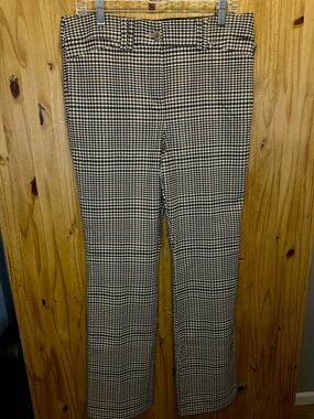 Maurices Black, Tan and Brown Gingham Trousers